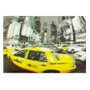Poster 3D Táxi Amarelo de Nova York 70x50cm com/sem Moldura