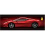 Poster Ferrari 458 Itália 158x53cm com/sem Moldura