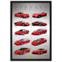 Poster Ferrari Maquina dos Sonhos 60x90cm com/sem Moldura
