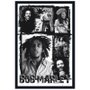 Poster Ídolo Bob Marley em Preto e Branco sem Vidro 60x90cm