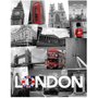 Poster London Pontos Turísticos 40x50cm com/sem Moldura