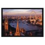 Poster Londres Big Ben e London Eye 90x60cm com/sem Moldura