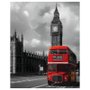 Poster Londres Inglaterra Red Bus 40x50cm com/sem Moldura