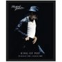 Poster Michael Jackson o Rei do Pop 40x50cm com/sem Moldura