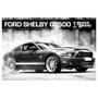 Poster para Quadros Ford Shelby GT500 Burnout 90x60cm