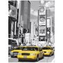 Gravura para Quadros Táxis Amarelos de New York Times Square 60x80cm
