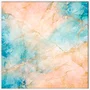 Quadro Abstrato Mármore de Luxo Tons Suaves e Elegantes com Moldura e Vidro