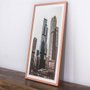 Quadro Arquitetura Foto Arranha-céus em Chicago 40x70 cm