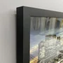 Quadro com Fotografia Ponte do Brooklyn a Noite New York 90x30cm