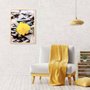 Quadro Decorativo com Impressão Personalizada Flor Amarela 50x70cm