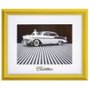 Quadro Decorativo com Moldura Retrô Carro Antigo Cadillac 60x50cm