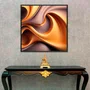 Quadro Decorativo Efeito 3D com Moldura e Vidro Arte Moderna Colorida