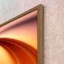 Quadro Decorativo Efeito 3D com Moldura e Vidro Arte Moderna Colorida