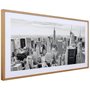 Quadro Decorativo em Preto e Branco Empire State Building em Nova York 100x50cm