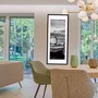 Quadro Decorativo em Preto e Branco Frente Carro Antigo 50x120cm