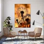 Quadro Decorativo Floral Dente de Leão Sunset II 70x100 cm