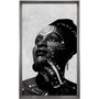Quadro Decorativo Mulher Africana Série Deusa do Ébano 65x105 cm
