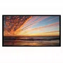 Quadro Decorativo Paisagem de Pôr do Sol no Mar com Reflexo na Agua