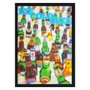 Quadro Decorativo Poster 3D Cerveja Gelada 50x70cm
