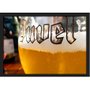 Quadro Imagem Decor com Moldura Beer Duvel com Vidro 30x20 cm