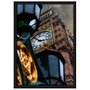 Quadro Moldura e Vidro Londres Torre do Relógio Big Ben 20x30 cm