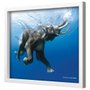 Quadro Decorativo Poster com Moldura Elefante 50x40cm