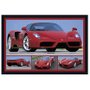 Quadro Decorativo Poster com Moldura Ferrari Enzo 94x64cm