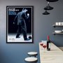 Quadro Decorativo Poster Elvis Presley Blue Suede Shoes s/ Vidro 60x90cm