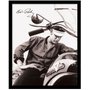 Quadro Decorativo Poster Elvis Presley e Sua Moto s/ Vidro 40x50cm