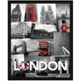 Quadro Decorativo Poster London Pontos Turísticos s/ Vidro 40x50cm