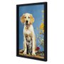 Quadro Decorativo Poster Pets Cachorro e Gato 60x90cm
