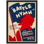 Quadro Decorativo Imagem Vintage Battle Hymn com Vidro 20x30 cm