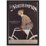 Quadro Decorativo Imagem Vintage The Northampton com Vidro 20x30 cm