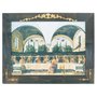 Quadro Decorativo Religioso A Última Ceia de Domenico Ghirlandaio 120x100cm