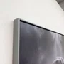 Quadro Decorativo Retrato da Escultura Leonardo da Vinci Tons Neutros 120x210 cm