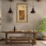 Quadro Decorativo Rústico Folhas Minimalistas 40x70cm