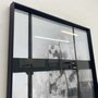 Quadro Decorativo Urbano Preto e Branco com Moldura Chanfrada - Escolha o Tamanho