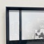 Quadro Decorativo Urbano Preto e Branco com Moldura Chanfrada - Escolha o Tamanho