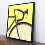 Quadro Dorival Moreira Tela Canvas Bicicleta Speed Pop Art