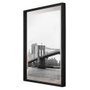Quadro em Tela Ponte do Brooklyn Moldura com Espelho 80x110cm
