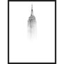Quadro Escandinavo Edifício Empire State Nova York 60x80cm