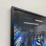 Quadro Grande Leão de Judá Colorido Tons Azuis para Sala Tamanhos Especiais