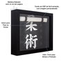 Quadro Porta Faixas Jiu-Jitsu Personalizado 45x40 cm