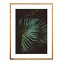 Quadro Rústico Tropical Folhas de Palmeira 90x120cm