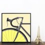 Quadro Tela Canvas Bicicleta Speed por Dorival Moreira
