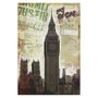 Quadro Tela Decorativa London Torre do Big Ben ou Torre do Relógio 60x90cm
