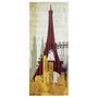 Quadro Tela Decorativa Torre Eiffel Paris França 50x120cm